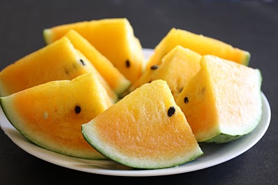 yellow watermelon