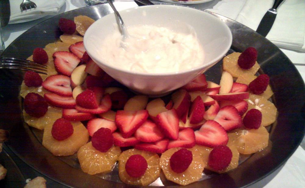 fruit & yogurt