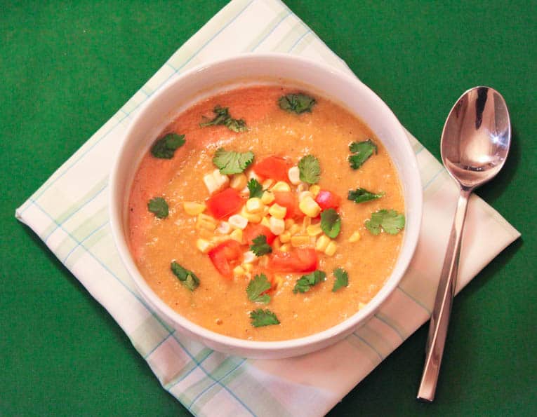 SPICY CORN SOUP- VEG