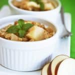 pear and apple crumble