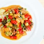 VG sweet and sour vegetable tofu-14