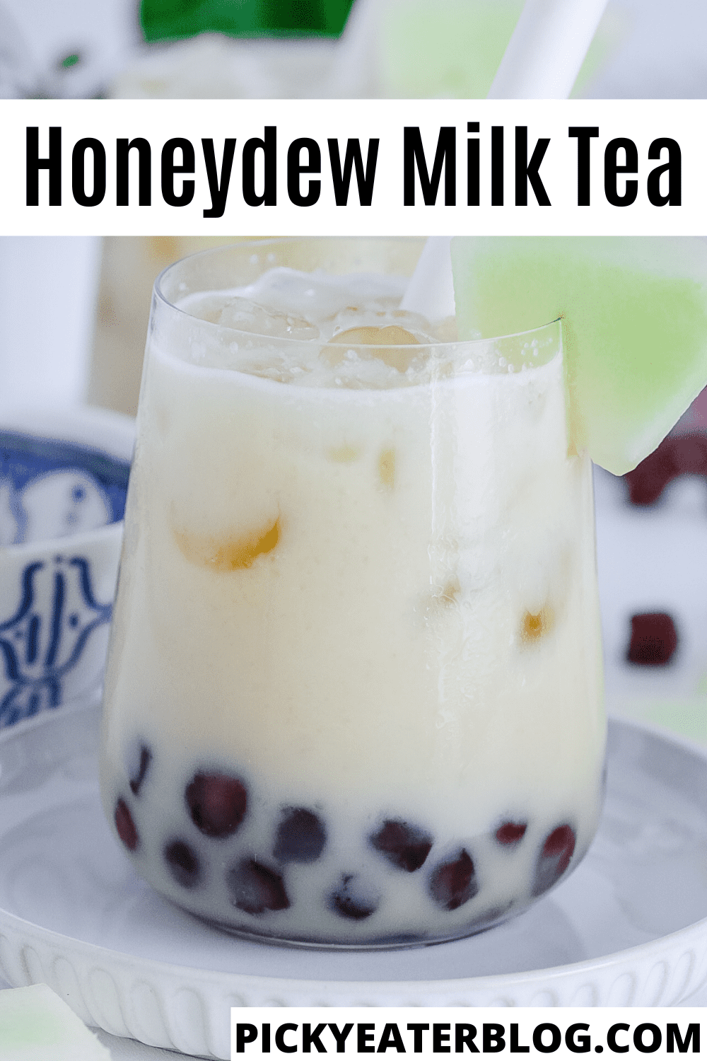 Wintermelon Milk Tea Recipe With Boba The Picky Eater