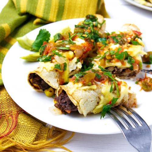 Mexican Flautas (Healthy, Vegetarian) The Picky Eater