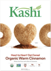 kashi heart to heart organic warm cinnamon - healthiest breakfast cereals