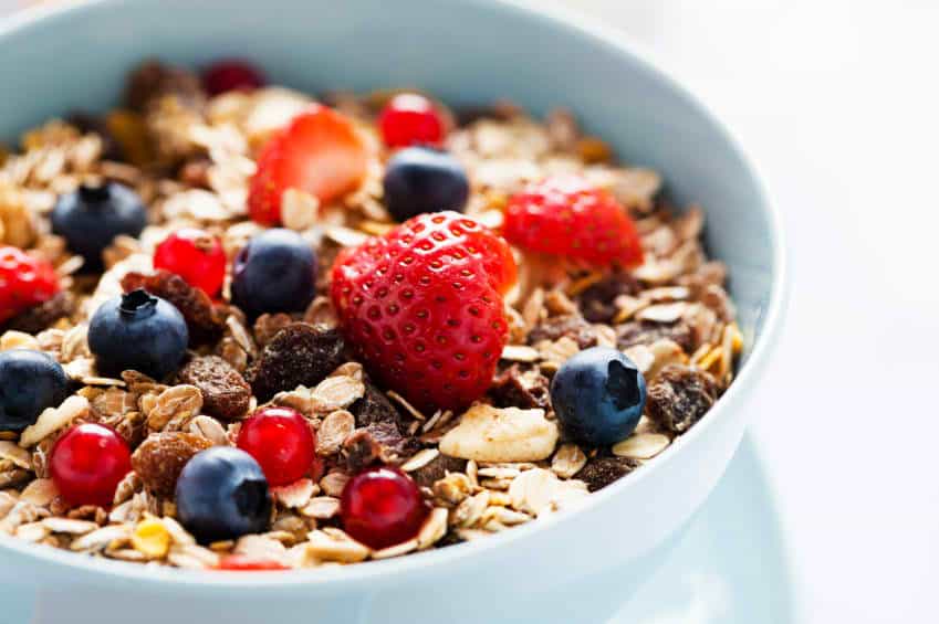 Bowl Of Healthy Cereal