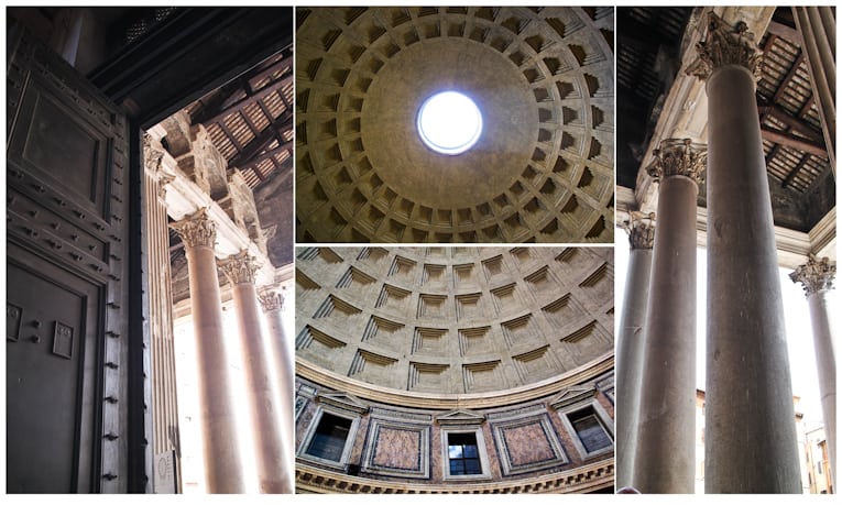 2 - pantheon collage