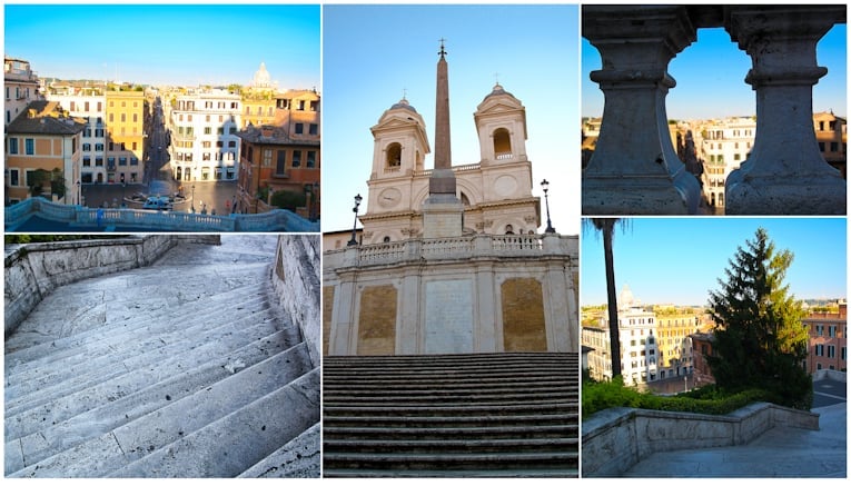 3 - spanish steps collage