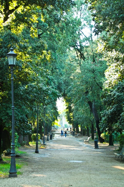 4b - villa borghese park