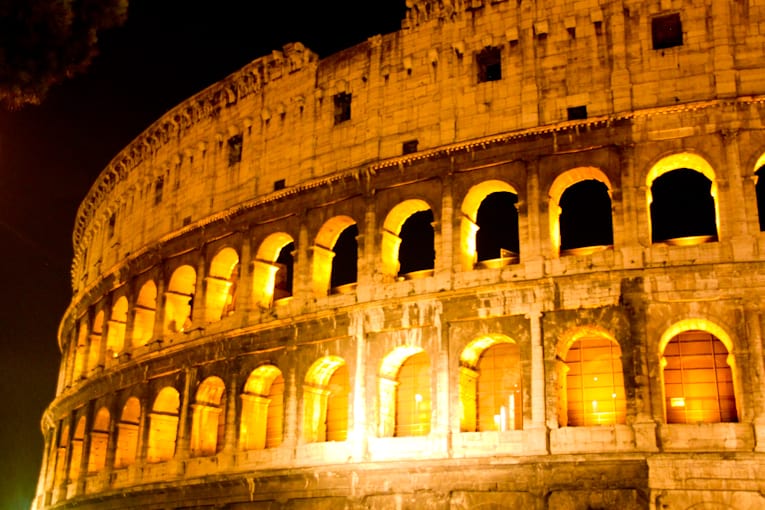 6 - colleseum at night main