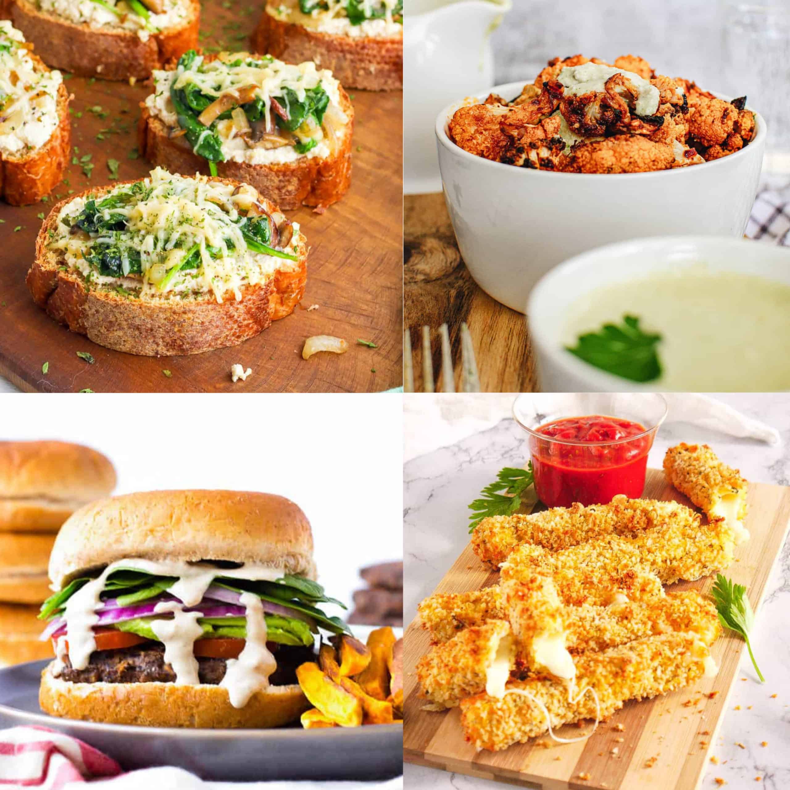 40 Healthy Game Day Recipes (Vegetarian, Vegan)