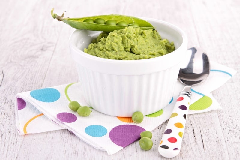 Homemade Baby Food Recipes Pea Puree The Picky Eater