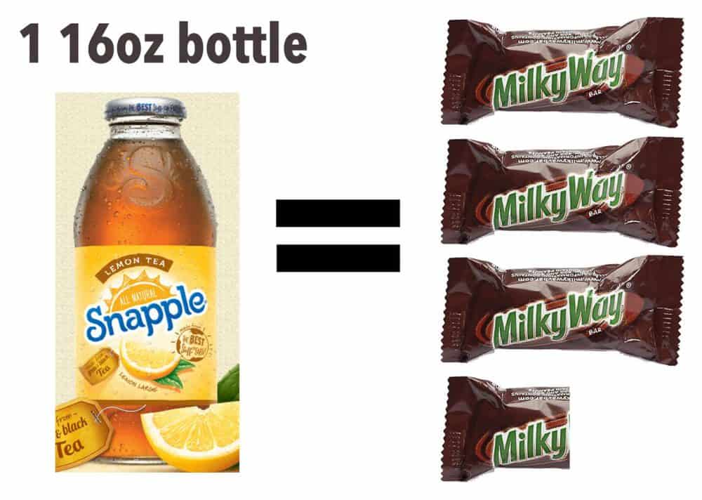 Milky Way - Iced Tea - amount of sugar