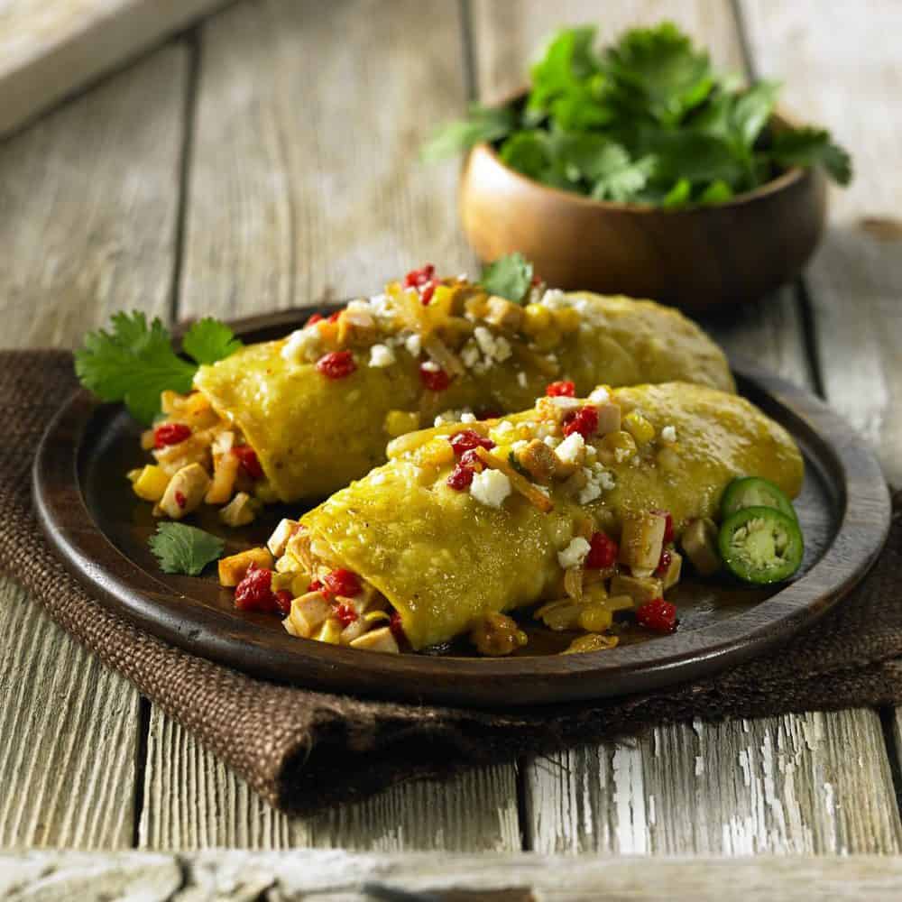 Potato Tofu Verde Enchiladas (and a Nasoya giveaway!) The Picky Eater
