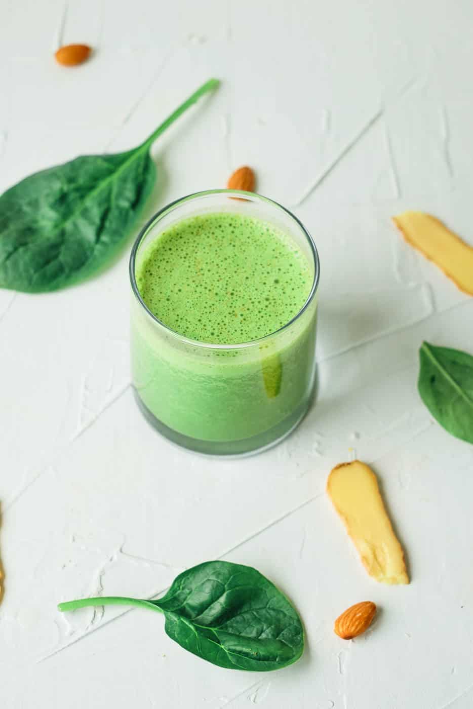 Spinach Ginger Smoothie with Nutmeg The Picky Eater