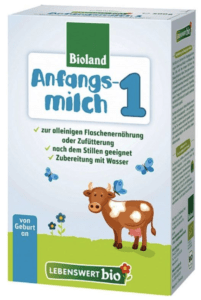 Lebenswert Stage 1 Organic baby formula