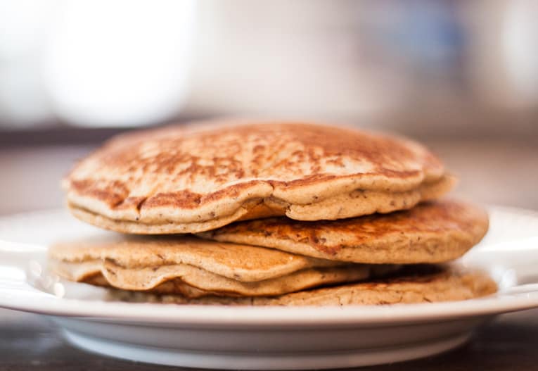 healthy oat pancakes