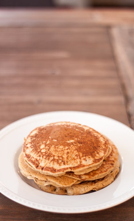 healthy oat pancakes