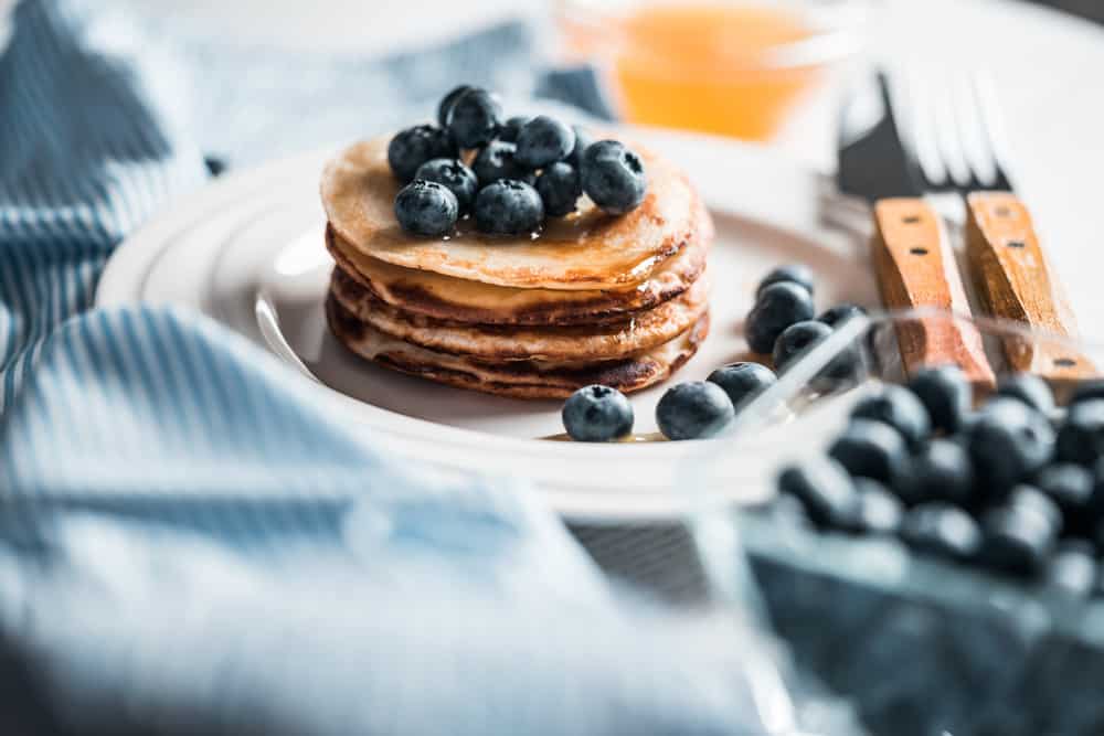 gesundes Frühstück und Brunch Rezepte - Pfannkuchen