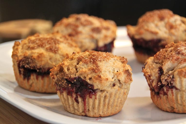  recetas saludables de desayuno y brunch-muffins