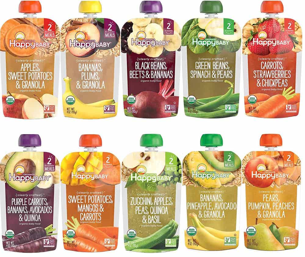 organic baby food pouches