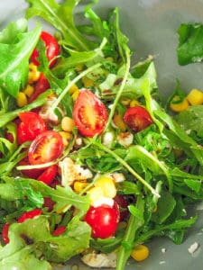 Spinach and Arugula Salad (Healthy, Vegetarian) | The Picky Eater