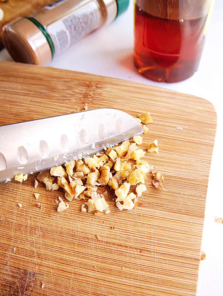 Chopped walnuts