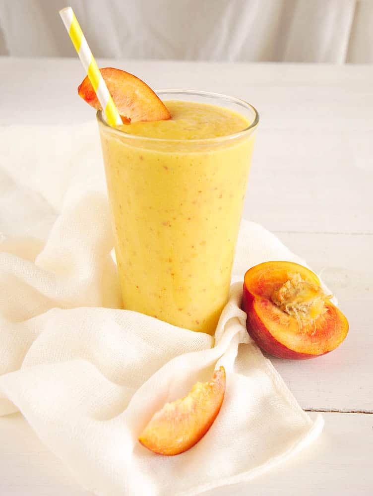 Banana Peach Smoothie (Gluten-Free) | The Picky Eater