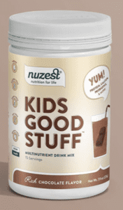 nuzest kids good stuff protein powder