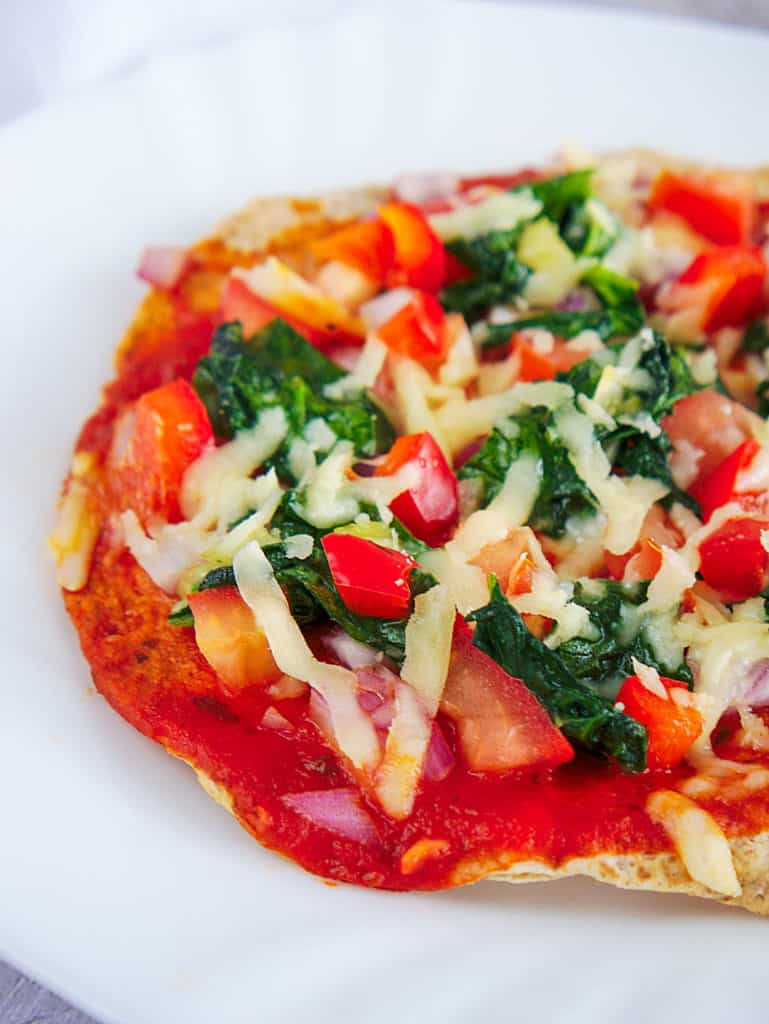 Easy Vegetarian Flatbread Pizza Recipe The Picky Eater