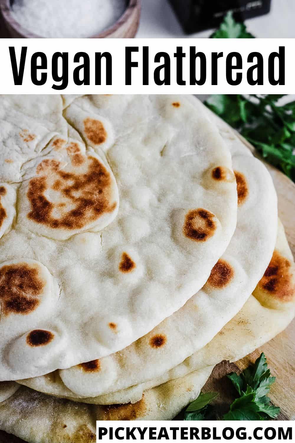 Healthy Food Vegan Flatbread Vegan Naan Recipe