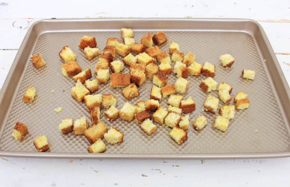 french toast cubes