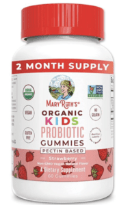 Mary Ruth's Organic Kids Probiotic Gummy Supplement Bottle.