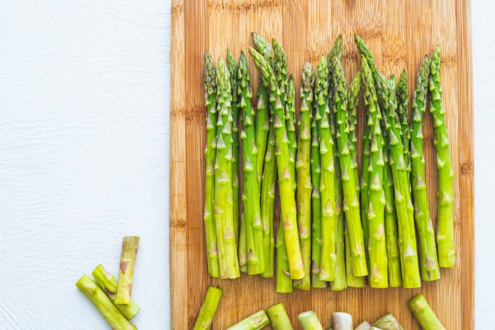 steamed asparagus - foods that start with a