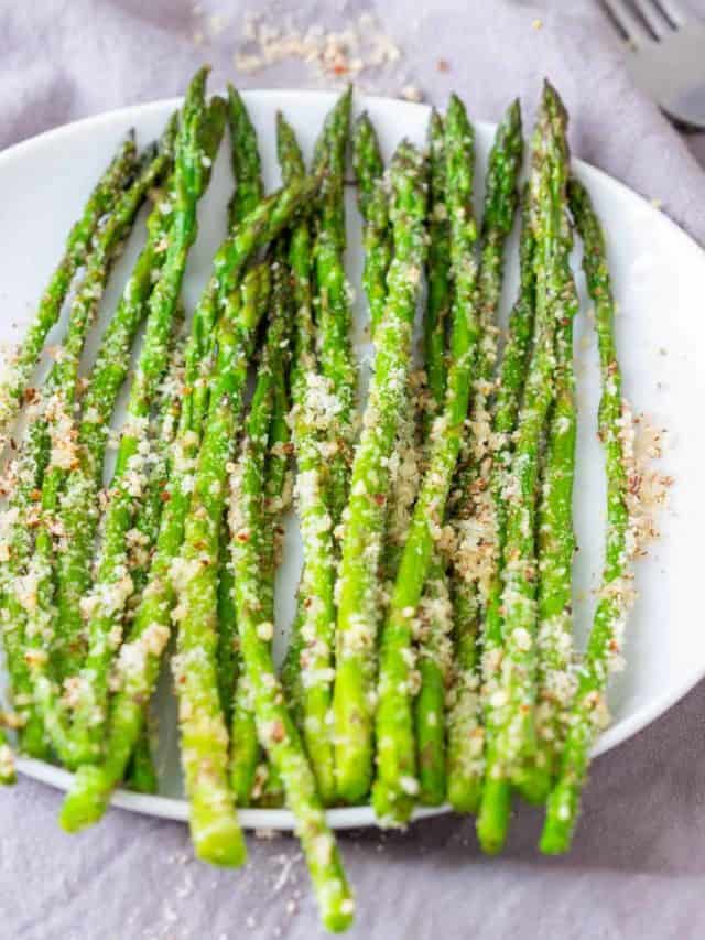 Steamed Asparagus with Pecorino Story The Picky Eater