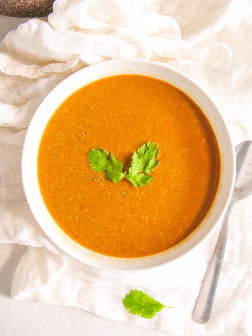 Moroccan Chickpea Soup Vegan Gluten Free The Picky Eater