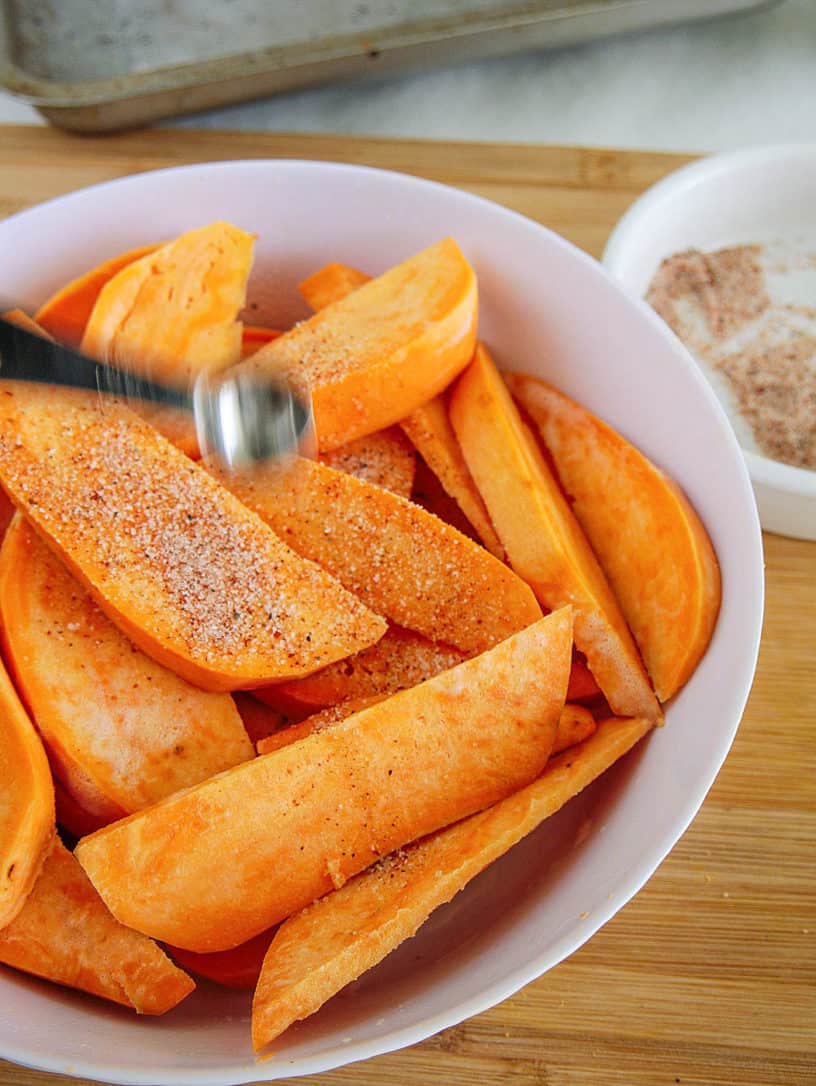 Air Fried Sweet Potato Fries (Gluten Free) The Picky Eater
