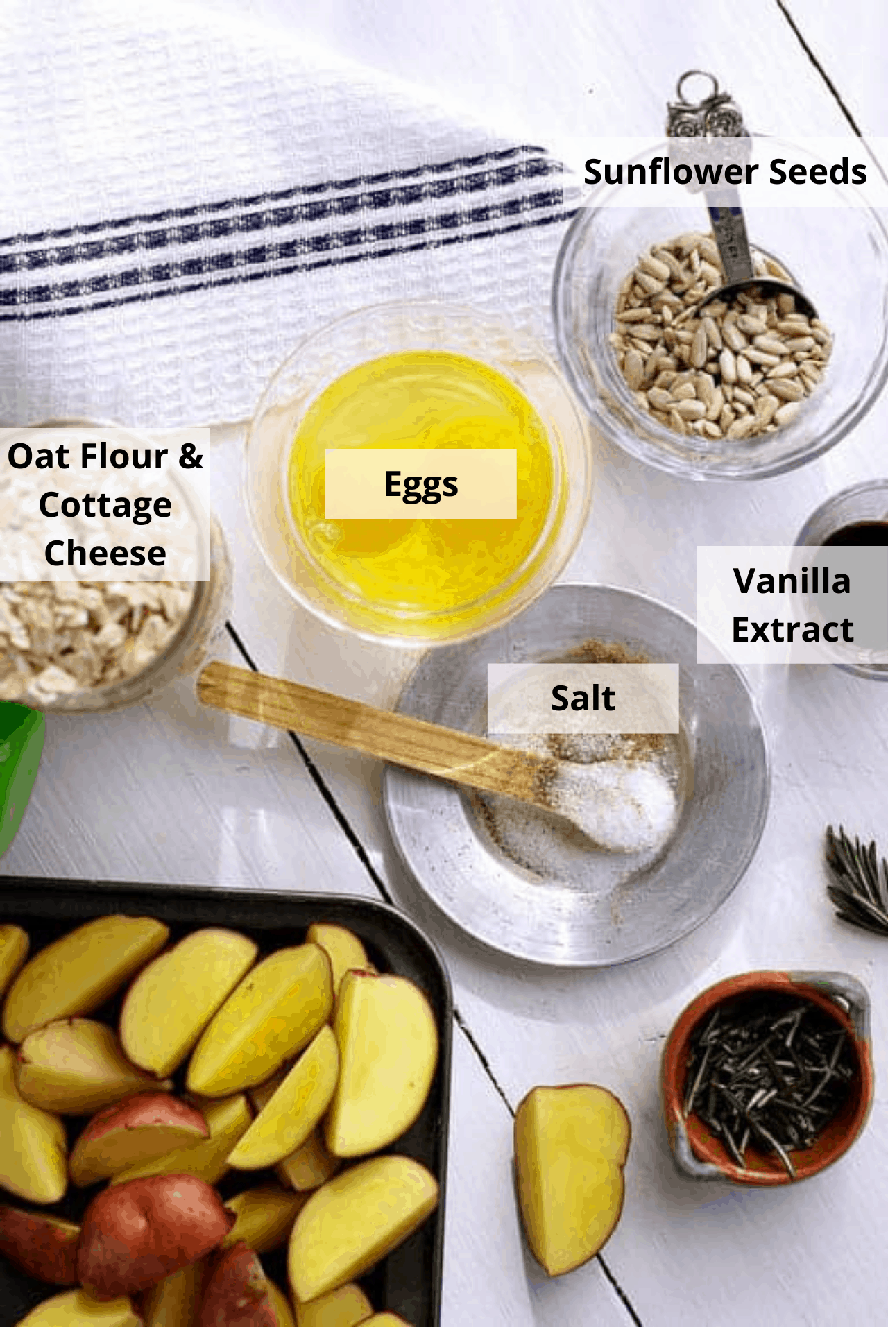 oat flour pancakes ingredients