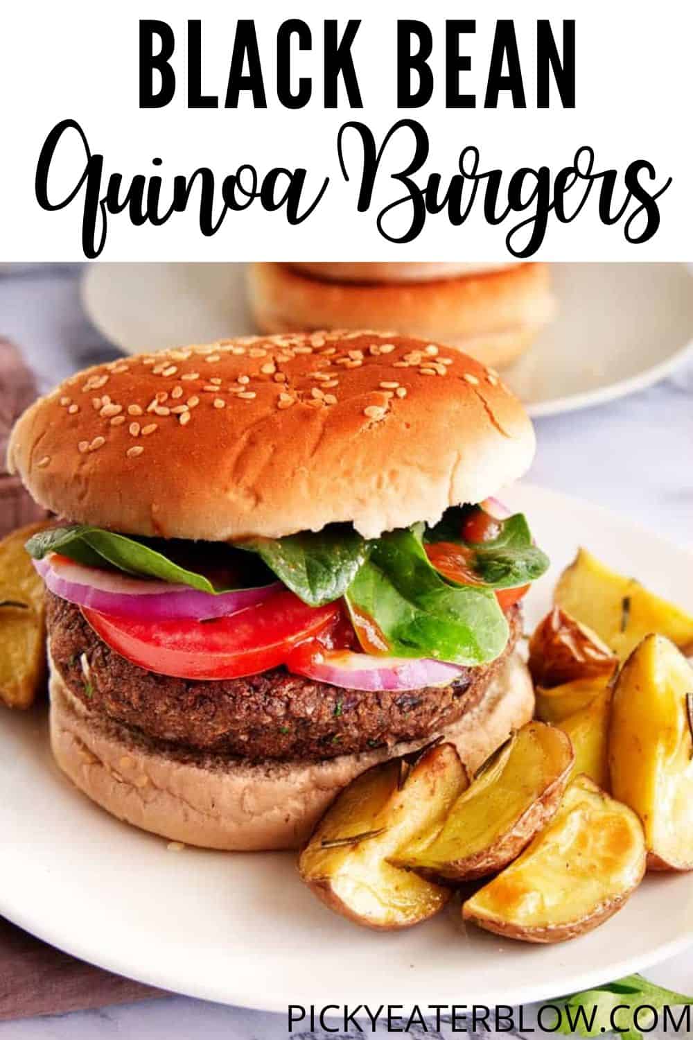 Spicy Black Bean Burgers (Easy Recipe!) | The Picky Eater