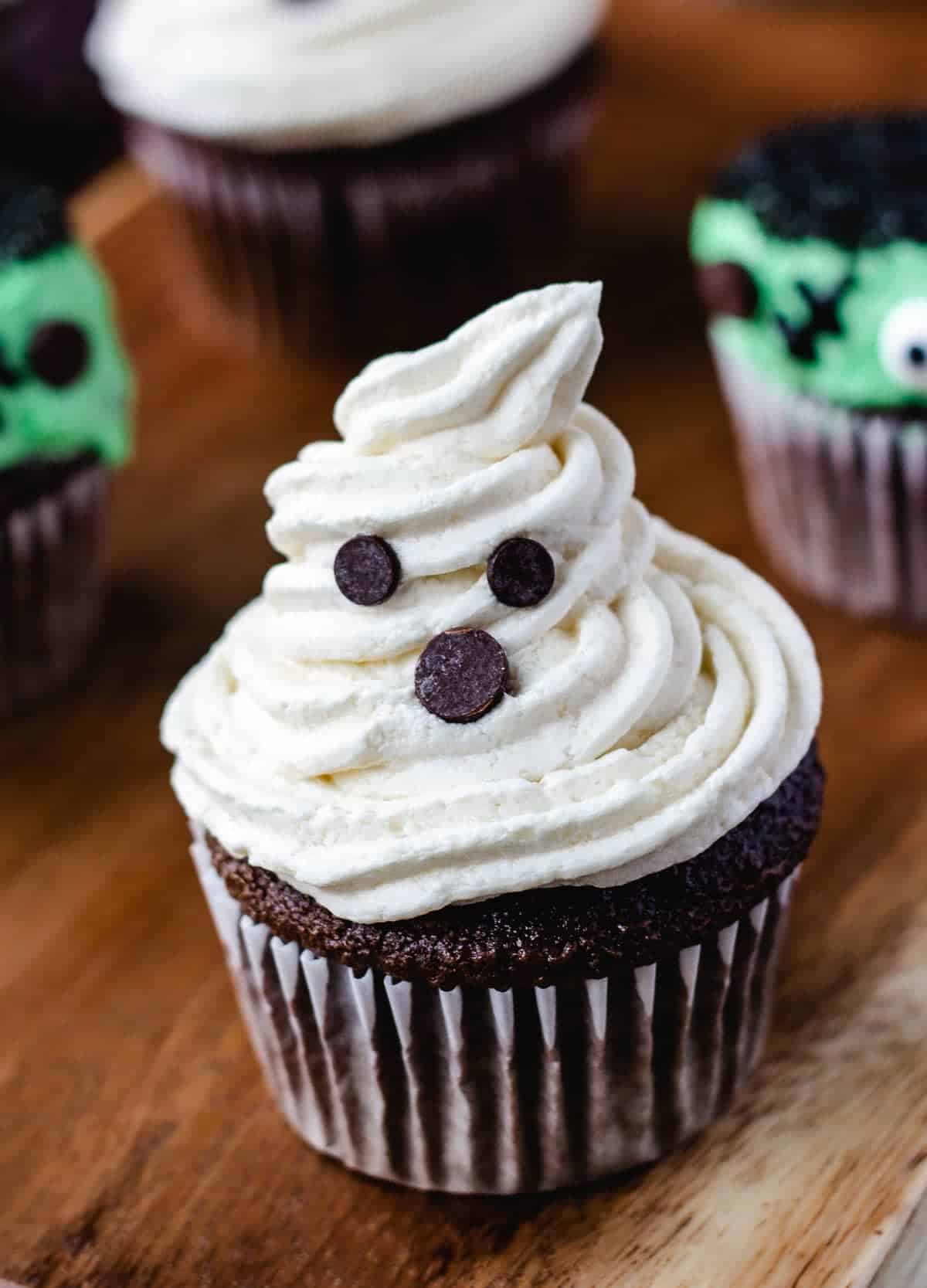 ghost cupcake