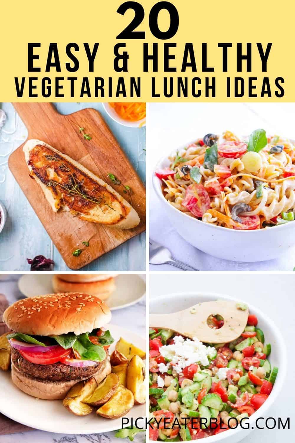 Vegetarian Lunch Ideas: 20 Easy, Healthy Recipes | The Picky Eater