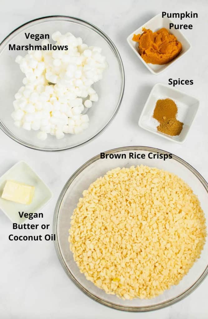 vegan rice krispie treats ingredients