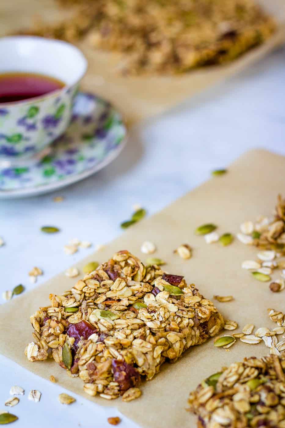 Healthy Flapjacks with Fruit, Nuts and Seeds The Picky Eater
