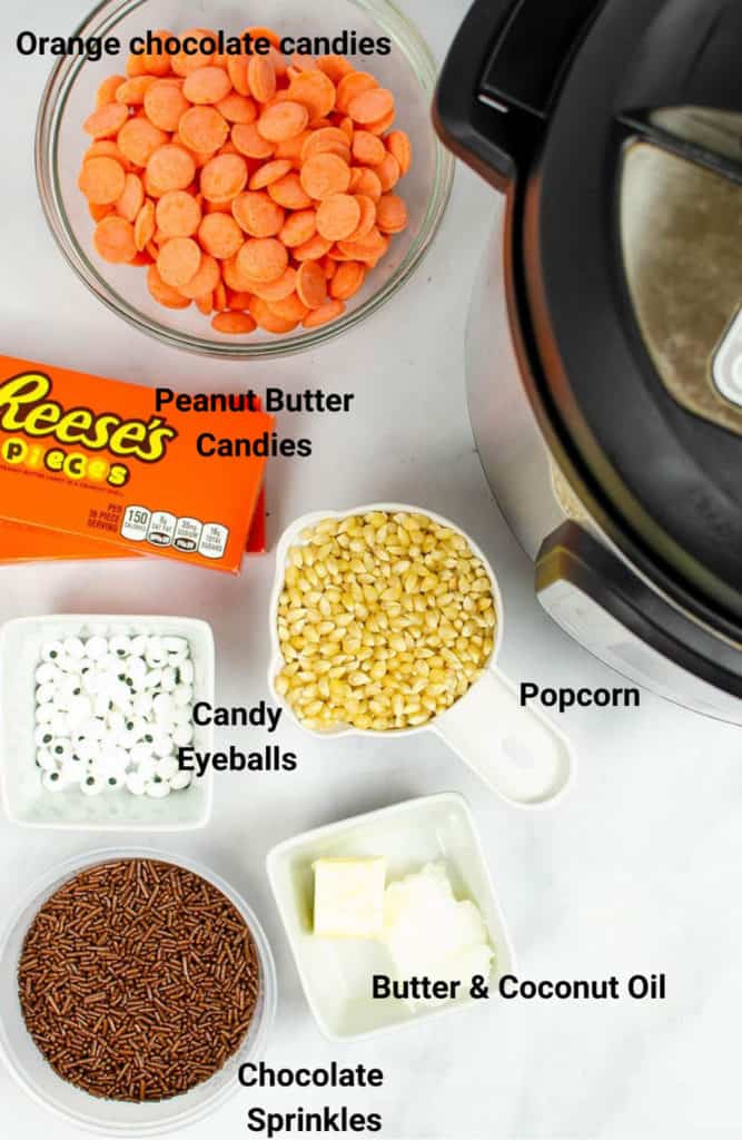 instant pot popcorn ingredients
