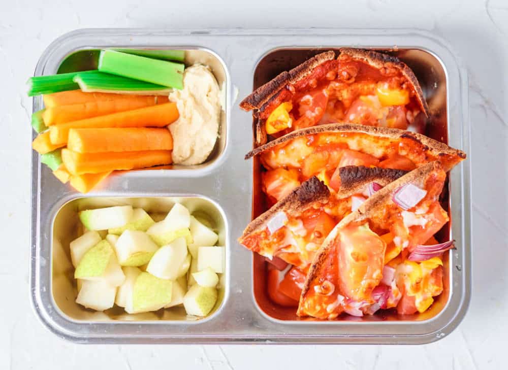 Easy and nutritious toddler lunch — these are some of my toddler's fav