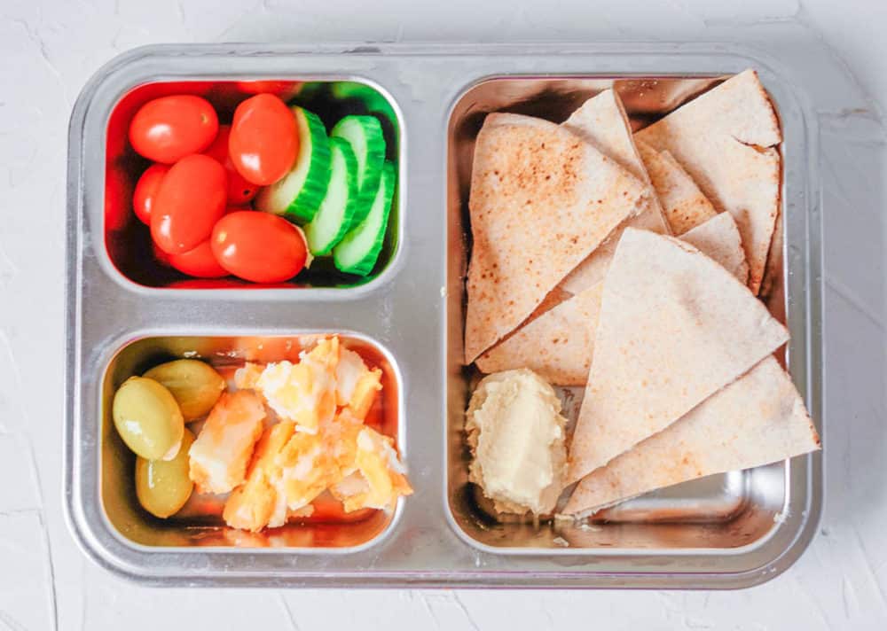 Easy and nutritious toddler lunch — these are some of my toddler's fav