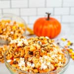 monster munch instant pot popcorn in a glass bowl