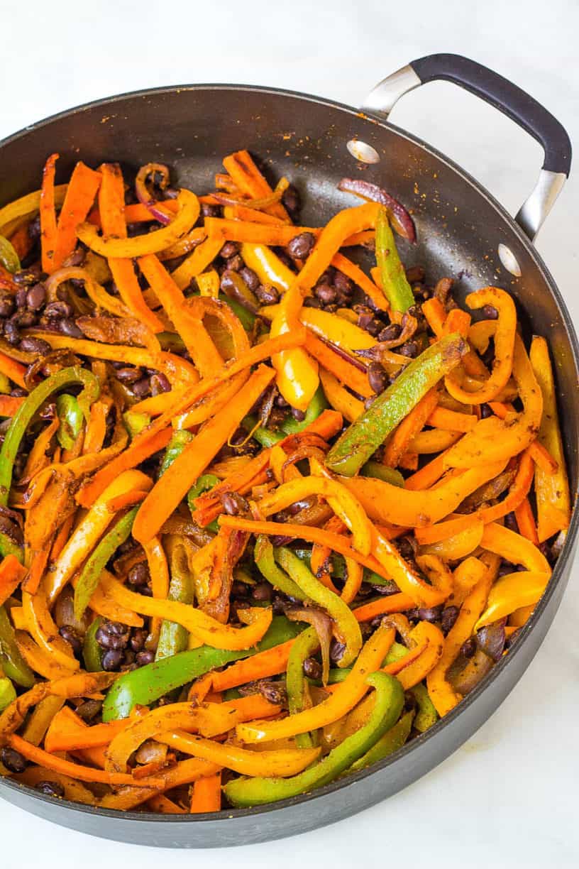 Vegetarian Fajitas (Smoky, Healthy, GlutenFree) The Picky Eater