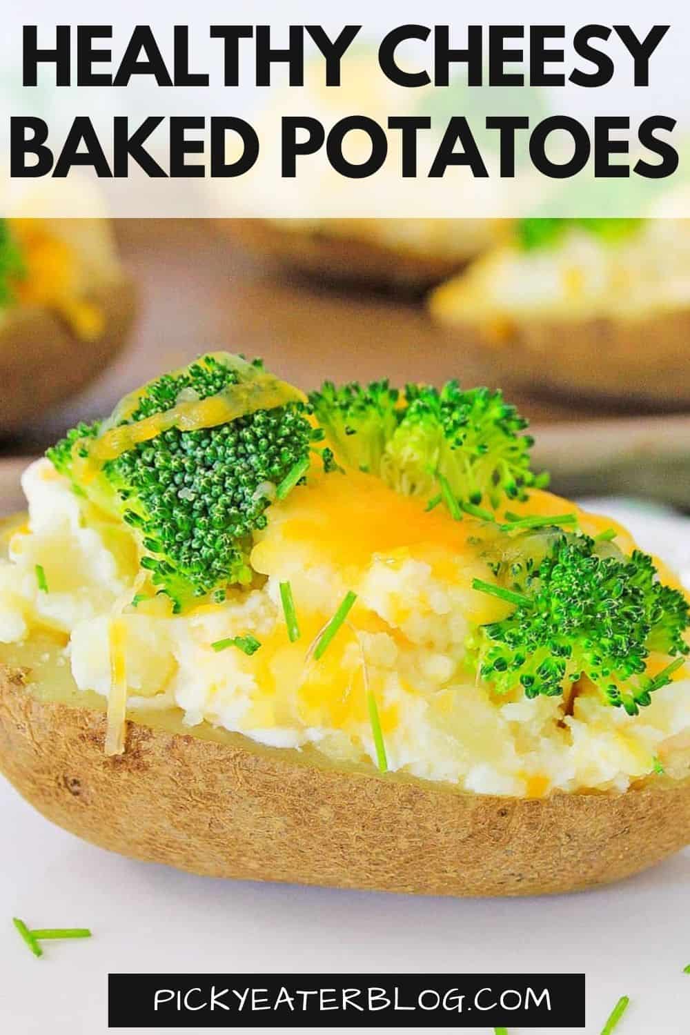 Healthy Baked Potato with Broccoli and Cheese | The Picky Eater