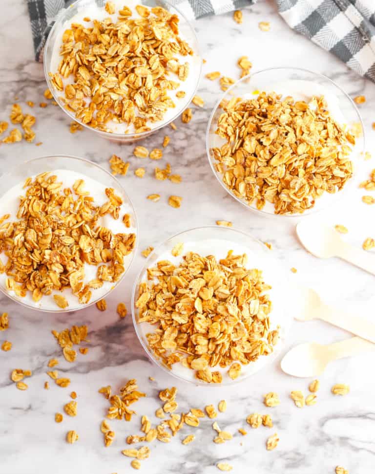 Pumpkin Greek Yogurt Parfait Recipe | The Picky Eater