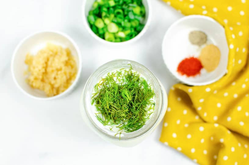 Superfood Salad with Healthy Ranch Dressing The Picky Eater